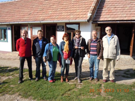 Gruppenbild im Heimatmuseum